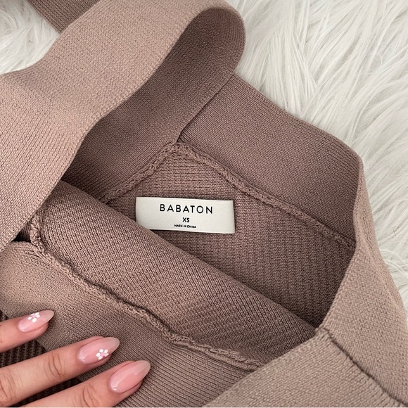 Aritzia Babaton Sculpt Knit Criss Cross Tank - Picture 3 of 3
